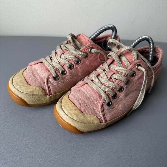 Vintage thrashed faded pink simple shoes - Picture 8 of 8